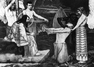 Uma reunião, Judas antes de Cristo, 1896